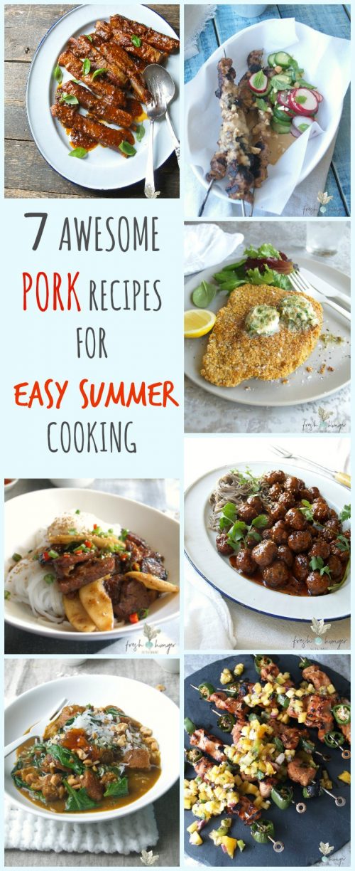 PORK STARS 7 awesome pork recipes for easy summer cooking