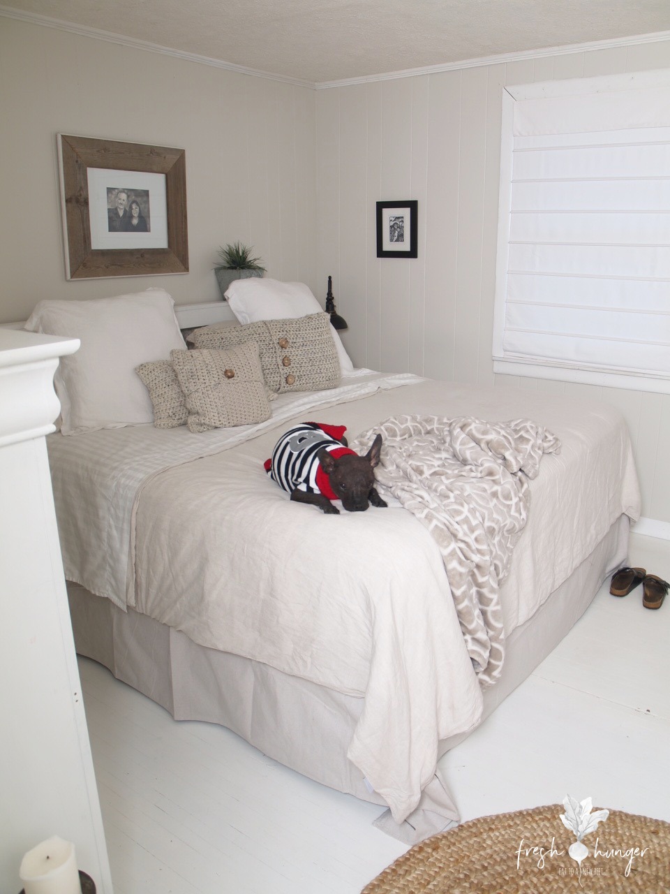 bedroom renos before & after