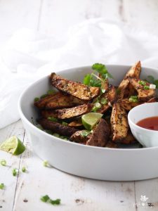 Crunchy Indian Spiced Potato Wedges