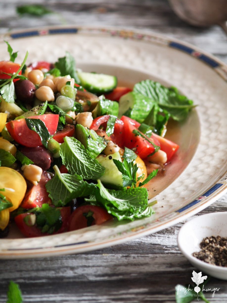 Tomato, Caper & Olive Salad