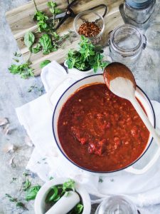 Rich & Chunky Pasta Sauce + 5 recipe uses for it that aren’t pasta