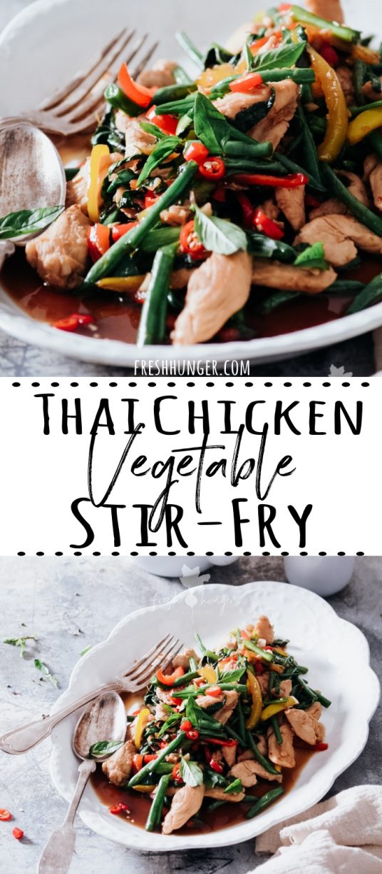 Thai Chicken Vegetable Stir Fry