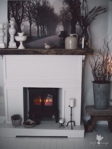 DIY Fireplace Mantelpiece