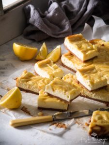 lemon curd cheesecake bars