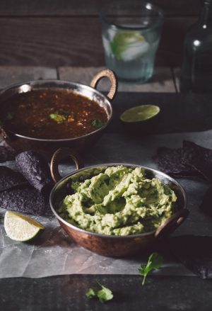 smoky salsa & guacamole