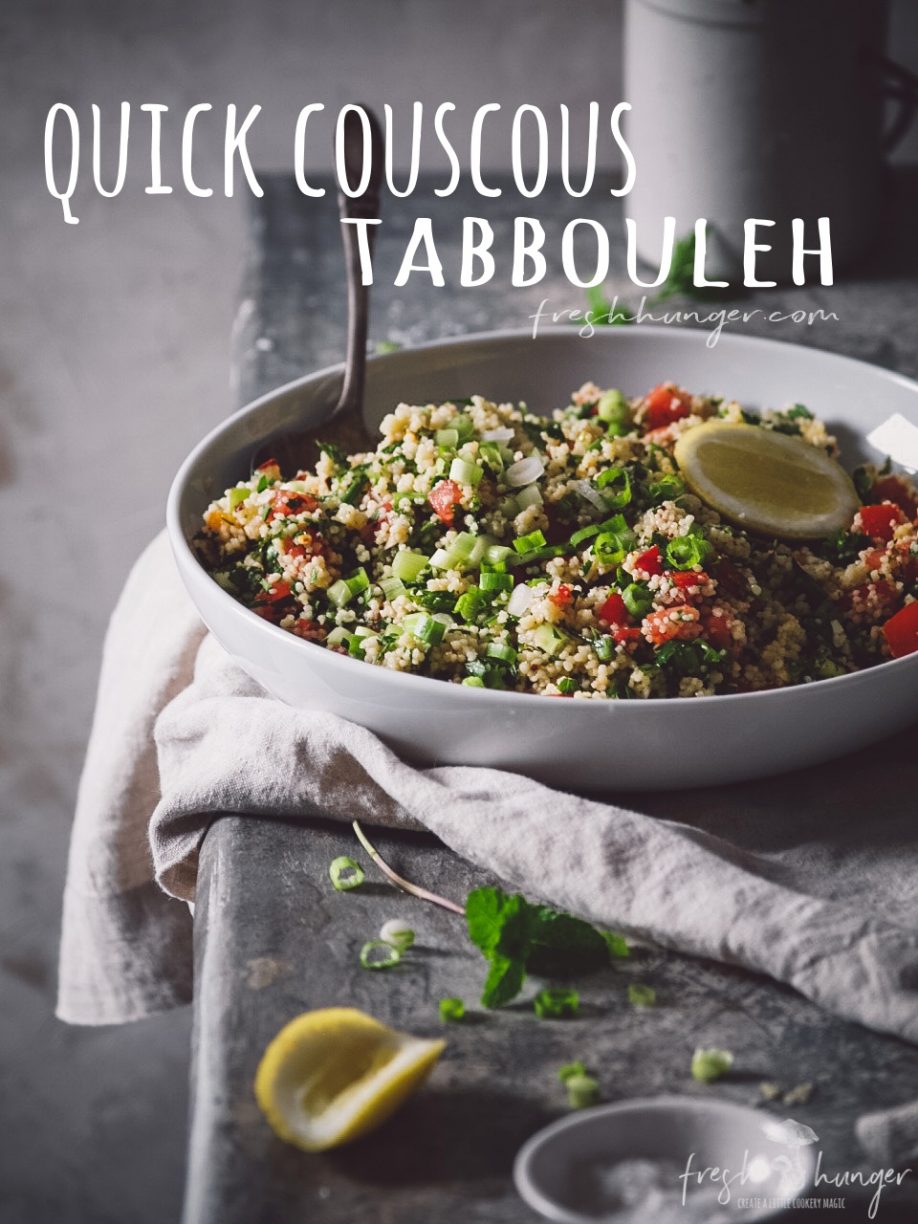quick couscous tabbouleh