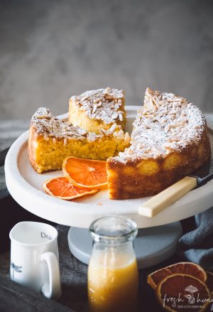 orange, ricotta & almond cake