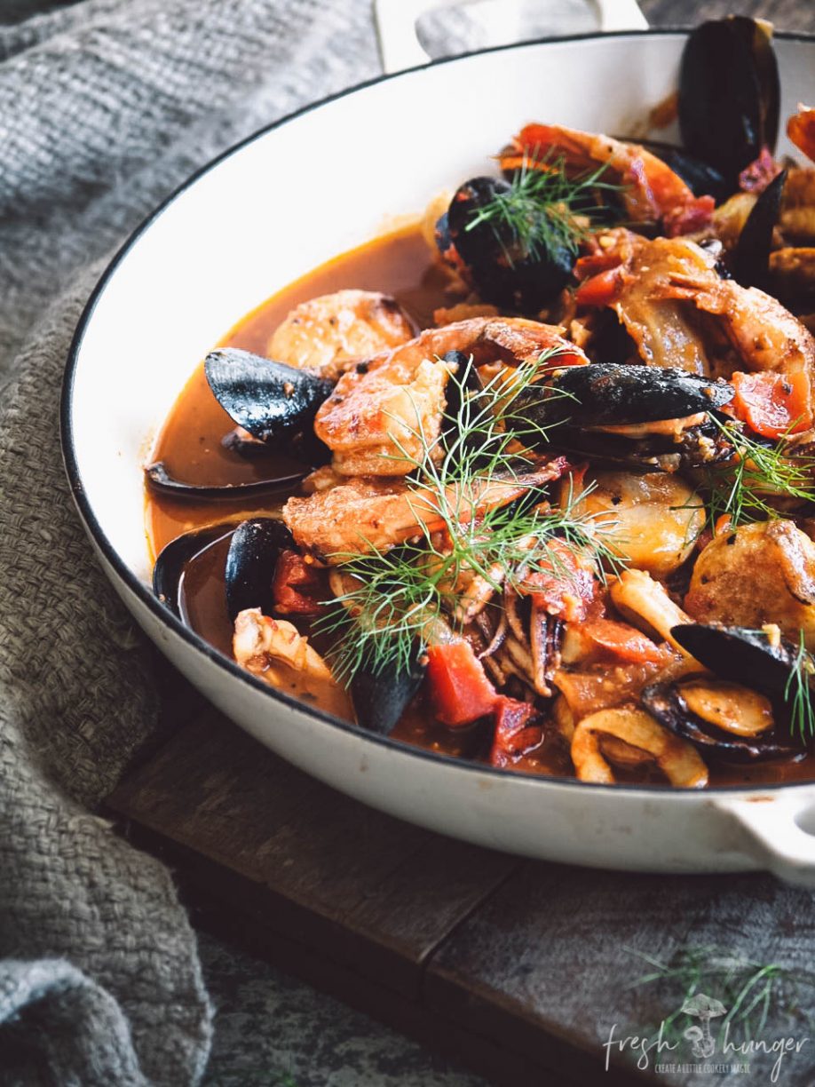 TOMATO FENNEL SEAFOOD STEW