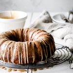 ONE-BOWL BANANA CAKE WITH CARAMEL DRIZZLE