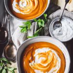 CURRIED CARROT AND LENTIL SOUP