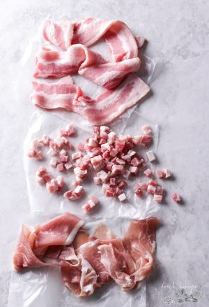 PROSCIUTTO, PANCETTA AND BACON, WHAT'S THE DIFFERENCE