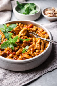 EASY CHICKEN AND CHICKPEA TAGINE