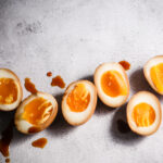 MARINATED SOY GINGER EGGS